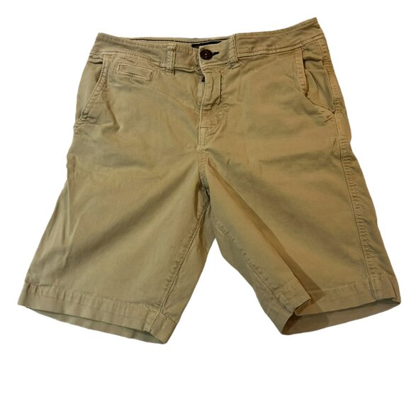 Men's American Eagle Outfitter Classic Active Flex Khaki Shorts Size 30‎ - Picture 1 of 4